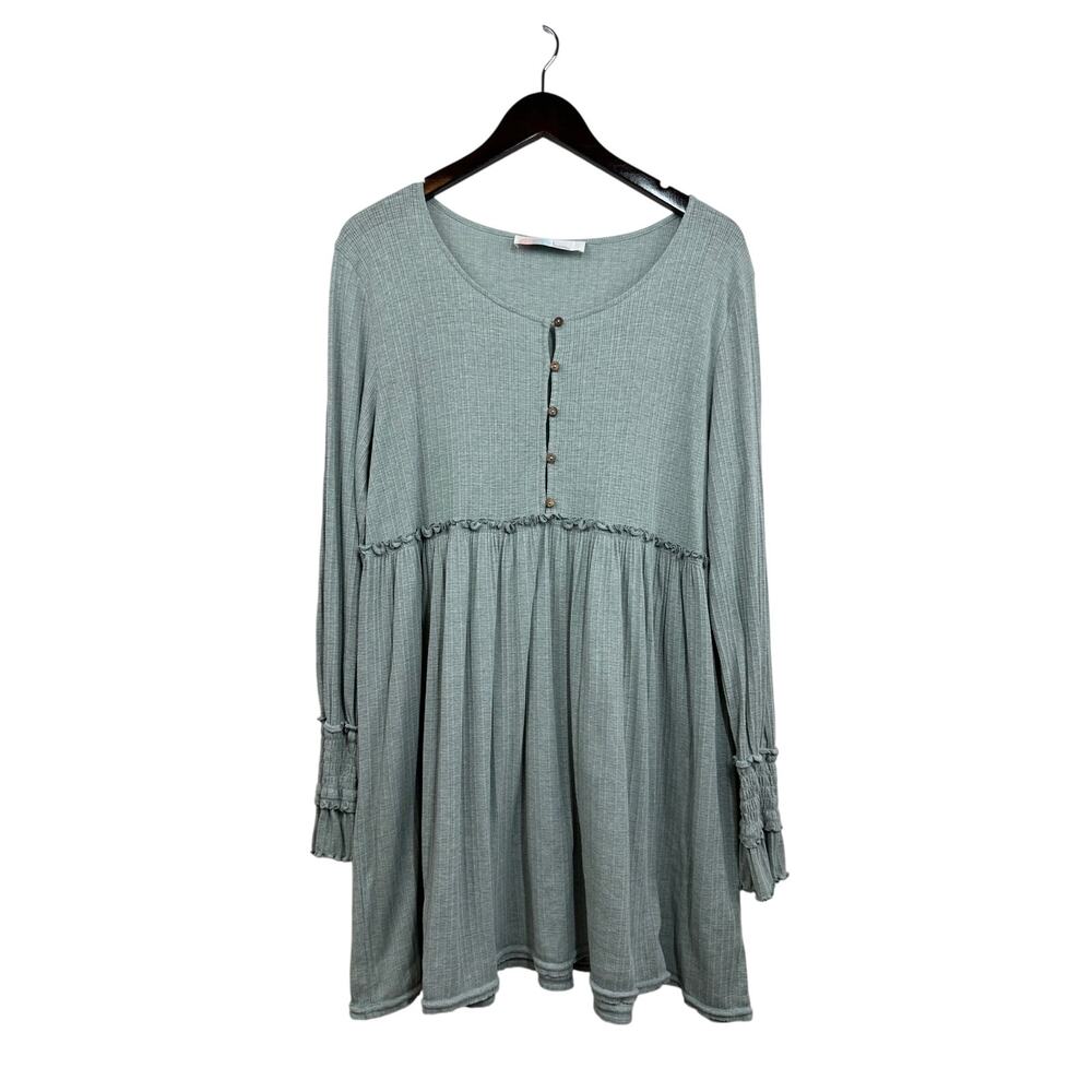 Free People Beach High Tide Mini Dress Size Large - Picture 5 of 11
